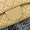 Bolsas de grife Totes Messenger Top CC Luxury Brand High Bag Classic Lady Lady Hand Leathe AS1787 FUPY