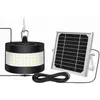 160led Solar Garden Lights Pendant Shed Lamp 3 brightness Indoor Outdoor Hanging Lamp Waterproof Wide Angle Lighting