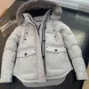 Mens Jacket Winter Puffer Fox Collars Designer Down Jackets Women Coat Parka överrock Design Tjock varm huva ner vindbrytare kläder stor storlek S M L XL XXL