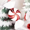 Decorazioni natalizie Fai da te Caramelle natalizie Ornamenti pendenti pendenti Decorazione dolce albero di Natale Grande lecca-lecca Regalo per bambini Decorazione natalizia 220916