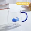 Gobelets en verre, gobelets à boire, Animal de dessin animé tridimensionnel avec poignée