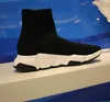 Sock Shoe Knitted Trainers Casual Sneakers Dress Shoes Speed 2.0 Soft High Cut Socks Race Fashion Black Women Tennis