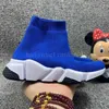 Buty modowe dla dzieci butów w skarpetach prędkości maluch chłopców dziewczęta młode skarpetki trampki Triple Black Red Kid Kid Designer 24-352675