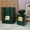 Parfum de luxe vert malachit 100 ml bonne odeur longue durée laissant parfum unisexe brouillard corporel expédition rapide de la plus haute qualité