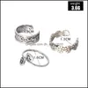 Toe Rings Elegant Women Sier Toe Ring Foot Adjustable Beach Fashion Show Retro Style Body Jewelry 199 Q2 Drop Delivery 20 Dhseller2010 Dhqoe