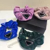 Stylish Leather Pony Tails Holder Klein Blue Large Intestine Rings Women Hair Ropes Headband Jewelry Wholesale