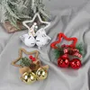 Party Supplies 1pc Weihnachten Pentagramm Glocke Anhänger Hängende Zubehör Dekorationen Hause Handwerk Ornamente Dekor DIY Baum X7A8