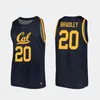 Basketball Cal Bears genähtes Basketballtrikot 3 Paris Austin Trikot 20 Matt Bradley 2 Monty Bowser Joel Brown 33 D.J. Thorp