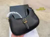 Donne 22SS primaverile Crescent Fermoir Ascarpesamera sacca multicolore con fibbia semplice per la borsetta mezzano spalle la donna della moda porta portafoglio hobo purese