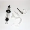 Narguilés Nectar avec Domeless Nail quartz titane Tip 14mm nectar set verre tube conduites d'eau