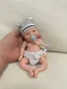 7 "Boy Micro Preemie 전신 실리콘 베이비 인형"Noah "Lifelike Mini Reborn Doll Almistress Antistress 220816