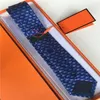 vv Designer Ties Men Neck Ties Fashion Mens Neckties Snake Print Business Leisure Cravat 100% Silk Luxury With Original Box 66kh