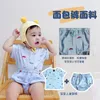 Kleidung Sets Sommer Bonmot Baby Anzug Baumwolle T-shirt Kurzarm Top Junge Mädchen Bloomers Shorts 220916