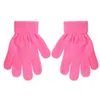 Çocuklar örme eldiven kış şeker renkli erkek kızlar açık şekli paten elastik pamuk karışımı tam parmak eldivenleri 3-3y 3-7y 5-11y için 3 beden