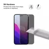 Anti-Spy Full Glue Screen Protector Film 9H Privacy Tempered Glass For iPhone 15 14 Pro Max 13 13PRO 12 Mini 11 Pro X XS XR 8 7 6 Plus With Retail Package