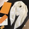 2022 Scarf Designer Fashion Real Keep High-klasss halsdukar Silk Simple Retro Style Accessories for Womens Twill Scarve 11 Colo