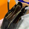 Stor handväska tygväska äkta riktiga läder högkvalitativa handväskor broderier brev avtagbar lång axelband internt dubbelfack 2022