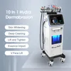 2022 Porfessional 10 in 1 koreanisches Hydra-Dermabrasionsgerät Hautpflege Aqua-Peeling-Sauerstoff-Gesichtsschönheitsinstrument