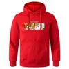 Męskie bluzy z kapturem My Hero Academia Bakugou Drukuj Winter Hoodie Wysokiej jakości marka nadmierna masa hip-hop codzienne ubrania na zewnątrz z kapturem z kapturem anime