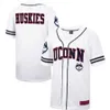 Новый колледж Бейсбол носит 2022 NCAA Custom UConn Huskies College Jersey 44 Бен Хубер 45 Curren Larson 46 Enzo Stefanoni 47 Erik St.