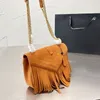 Kolej zinciri omuz çantası kadın çanta kapitone deri lüks tasarımcı çapraz çantalar