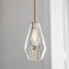 Pendant Lamps Modern Glass Dining Lighting Lamp Clear/Cognac Nordic Hang Bar Cafe Restaurant Sitting Room MING