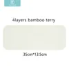 Happyflute 10 PCS Bamboo Insert herbruikbaar wasbaar ademende inzetstukken Boosters Liners voor babydoekluiers luier 220816