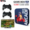 Przenośne gracze gier Konsole gier NDSPS1DCsega Buildin 33000 Gaming Wireless Controller Arcade Box Plug and Play 4K8207349