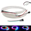 Strips met WS2811 IC SMD LED Strip WS2812 144 Pixels/M RGB individueel adresseerbaar licht met SP110E Bluetooth -controller -kit DC5V