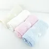 B coton Super doux enfants mois couvertures né Swaddle écharpe pour bébé serviette de bain fille garçon poussette couverture Inbakeren 220816