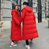 Męskie Down Parkas Coed Zimowa odporna na zimno kurtkę -30 Wysokiej jakości męskie kobiety X -LongWinter Warm Fashion Brand Red Parkas 5xl 220916