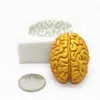 Baking Moulds Resin silicone Halloween mold heart brain kitchen tools pastry cake dessert chocolate lace decoration