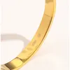 Bracelets de style de mode classiques Femmes Braceuse de luxe Bracelet Multicolor Bijoux Crystal 18k Gold plaqué en acier inoxydable L1199143