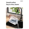 Storage Bottles Kitchen Transparent Food Box Detachable Partition Fruit Vegetable Container Organizer With Lid