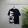 22SS Designer Letter Printed T Shirts TEE Bluza Moda High Street krótkie rękawy Letnie swobodne tshirt Mężczyźni kobiety 3234175