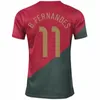 2022 World Cup Soccer Cristiano Ronaldo Jerseys National Team DIOGO J ANDRE SILVA BERNARDO FERNANDES WILLIAM PEREIRA JOAO CANCELO Football Shirt Kits PuTaoYa