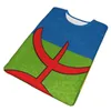 남자 T 셔츠 프로모션 야구 Amazigh Flag -Berber 티셔츠 프리미엄 셔츠 인쇄 재미 괴짜 r333 Tees Tees European Size