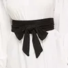 Deerskin Fleece Belts Knotable Girdle with Shirts Skirts Coats Sweaters Elegant Decorative Ribbons