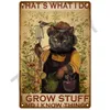 Leuke Kat Tin Teken Grappige Hond Metalen Poster Retro Dier Metalen Bord Plaque Metalen Vintage Esthetische Thuis Woonkamer Muur Decor Posters Decoratie Muurschildering Platen w01