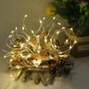 Strings 2/3/4/5/10M 20-100 LED Christmas Garland Silver Copper Wire String Lamp Fairy Lights For Holiday Year Wedding Decoration