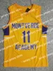 كرة السلة في الكلية ترتدي دريزة NCAA Montverde Academy High School 1 Cade Cunningham Basketball Jerseys College 11 Scottie Barnes Yellow Ben 20 Simmons Jersey