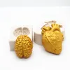 베이킹 몰드 수지 실리콘 할로윈 곰팡이 심장 두뇌 부엌 도구 페이스트리 케이크 디저트 초콜릿 레이스 장식