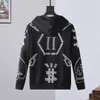 PLEIN BEAR Brand Mens Hoodies Sweatshirts Warm Thick Sweatshirt Hip-Hop Loose Characteristic Personality PP Skull Pullover Rhinestone Luxury Mens Hoodie 81159