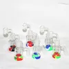 narguilés Verre Reclaim Catcher Adaptateur 14mm 18mm d'épaisseur capiteux fumer huile dab rig bongs tuyau capteurs de cendres 4mm quartz banger