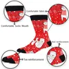 Men's Socks Christmas Tree Snow Elk Gift Cotton Happy Men Autumn Winter Woman Funny Year Santa Claus