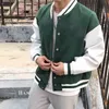 Designer Mens Jackets High School Baseball Sport Coat Casual Classic Brand Kawaii Bear Print Thin Outwear with Pockets Female Oversize