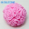 2015 Timelimited Rose Silicone Molds Candle Mold Cake Tools Decorating Tools AF003 1PCS BKSILICONE287R3288671