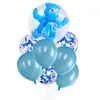 Décoration de fête bleu rose Transparent acrylique Mini sucette bébé douche fille gâteau décorations anniversaire enfants cadeau bricolage