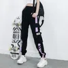 Women's Pants Capris Women Elastic Waist Loose Streetwear Cargo Pants Female Fashion Ankle-length Jogging Trousers Ladies Plus Szie Casual Pants 220916