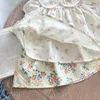 Clothing Sets MILANCEL Summer Baby Clothing Set Floral Baby Girls Suits Peter Pan Collar Tee and Bloomer 2 Pcs 220916